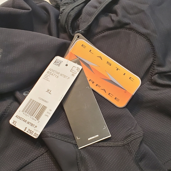 Adidas Belgements Bib Tight Cycling Padded Stretch - Picture 9 of 10